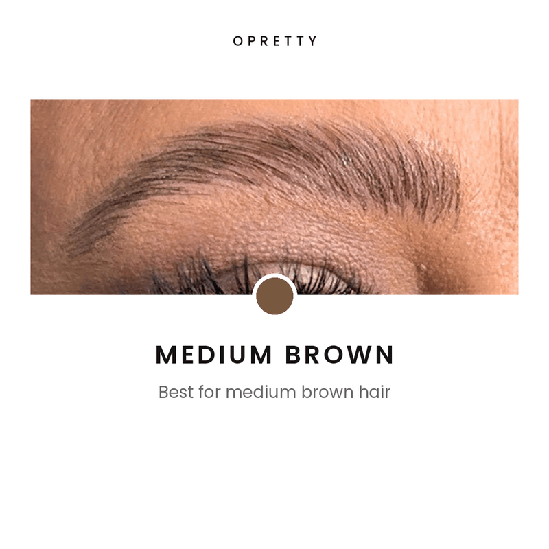 Opretty Micro Brow Pen in Medium Brown shade