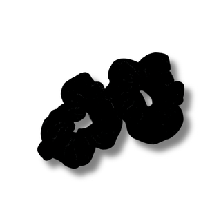 White - Heatless Curler Hair Tie - Opretty
