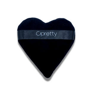 Large & Mini Heart Puffection Powder Puff Duo With Pouch - Opretty