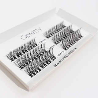 DIY Cluster Lashes NATURAL Individual 01 - Opretty