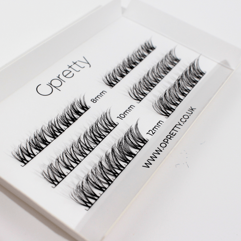 DIY Cluster Lashes NATURAL Individual 01 - Opretty