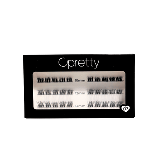 03 DIY Cluster Lashes - Opretty small box front