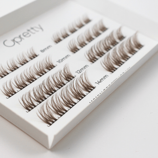 03 BROWN DIY Cluster Lashes - Opretty
