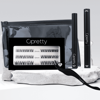 Cluster Lash Starter Kit Bundle – Complete DIY Lash Extension Set - Opretty