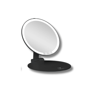 LED Chargeable Desktop Travel Makeup Mirror With 3 Settings - Opretty