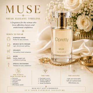 Opretty Luxury Eau de Parfum | Vanilla, Oud & Floral Scents - Opretty